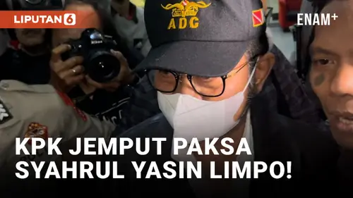 VIDEO: KPK Jemput Paksa Syahrul Yasin Limpo di Kawasan Barito