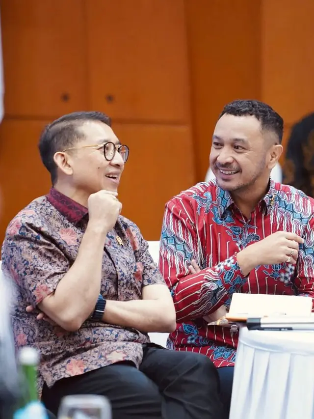 Giring Dampingi Menteri Fadli Zon