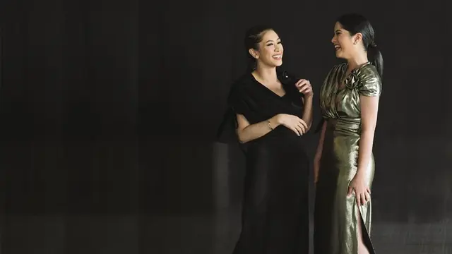 FOTO: Kedekatan Annisa Pohan dan Aliya Rajasa, Bikin Adem