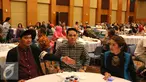 Sejumlah artis mengikuti sosialisasi Tax Amnesty di Jakarta, Selasa (23/8). Direktorat Jenderal (Ditjen) Pajak menggelar sosialisasi Tax Amnesty untuk kalangan artis dan manager artis Indonesia. (Liputan6.com/Angga Yuniar)