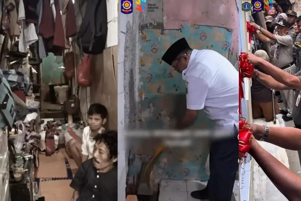 Bedah Rumah Disabilitas, Cara Satpol PP DKI Jakarta Jalankan Fungsi Sosial