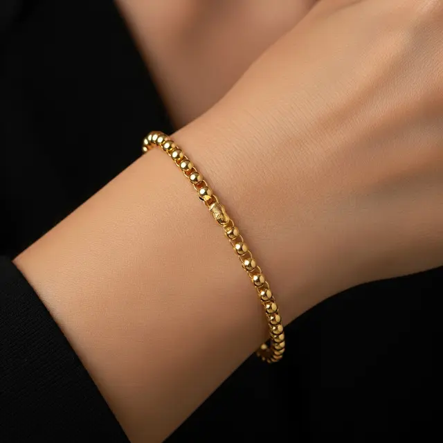 9 Model Gelang Emas Rantai Mewah 5 Gram untuk Usia 40 Tahun, Elegan dan Berkelas