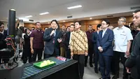 Wakil Presiden (Wapres) Gibran Rakabuming Raka menghadiri talkshow bertajuk Artificial Intelligence: Shaping Indonesia&rsquo;s Future. Acara digelar di Universitas Pelita Harapan (UPH), Tangerang, Banten. (Dok: Biro Setwapres)