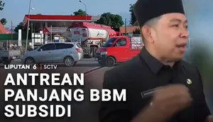 Antrean Panjang BBM Subsidi