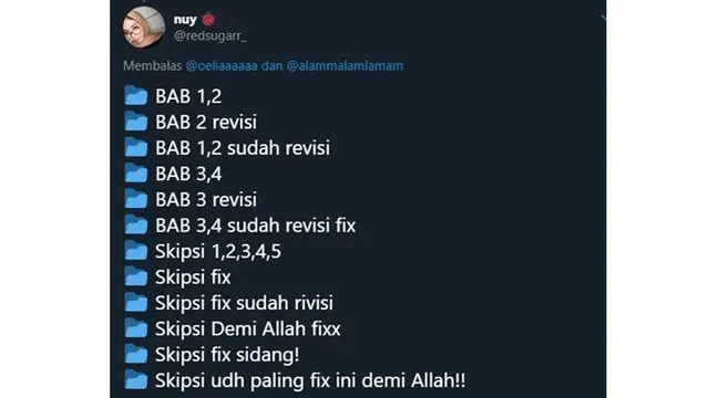 6 Drama Folder Tugas Kuliah Ini Benar Adanya, Pernah Ngalamin?