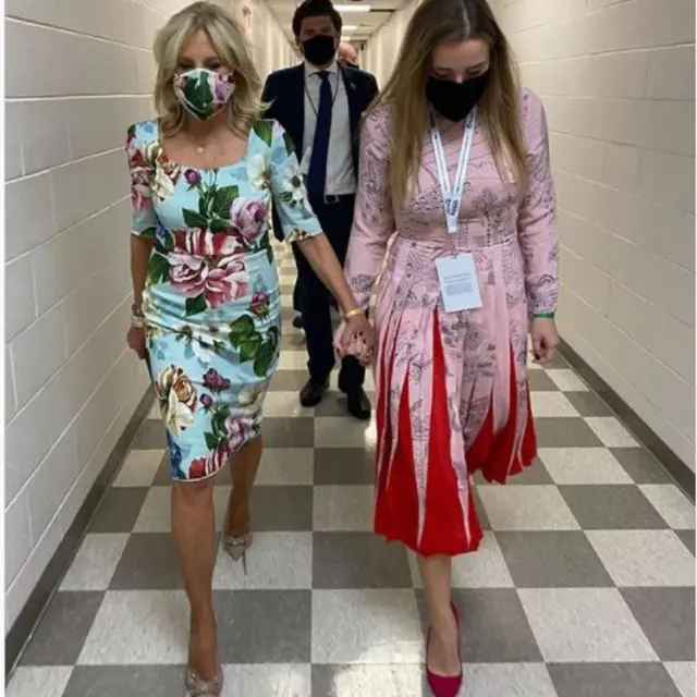 Gaya Pakaian Jill Biden Saat Dampingi Suami Kampanye Presiden AS