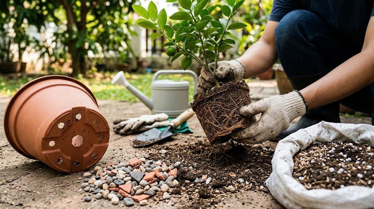 Cara Merawat Akar Tanaman Buah dalam Pot agar Pertumbuhannya Maksimal