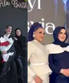 Tasya Farasya mewujudkan impian pesta ulang tahun meriah untuk sang ibu di sebuah restoran mewah. Ia bersama sang ibu pun kompak tampil serba hitam, selaras dengan dekorasi ruangan. [@tasyafarasya].