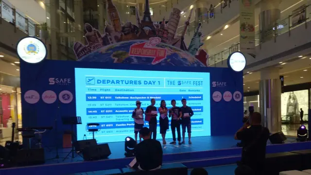 "Safe Travel Fest" dari Kementerian Luar Negeri. (Dokumentasi Kemlu RI)
