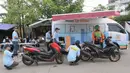 Uji emisi kali ini menargetkan 400 kendaraan, baik roda dua maupun empat. (Liputan6.com/Herman Zakharia)
