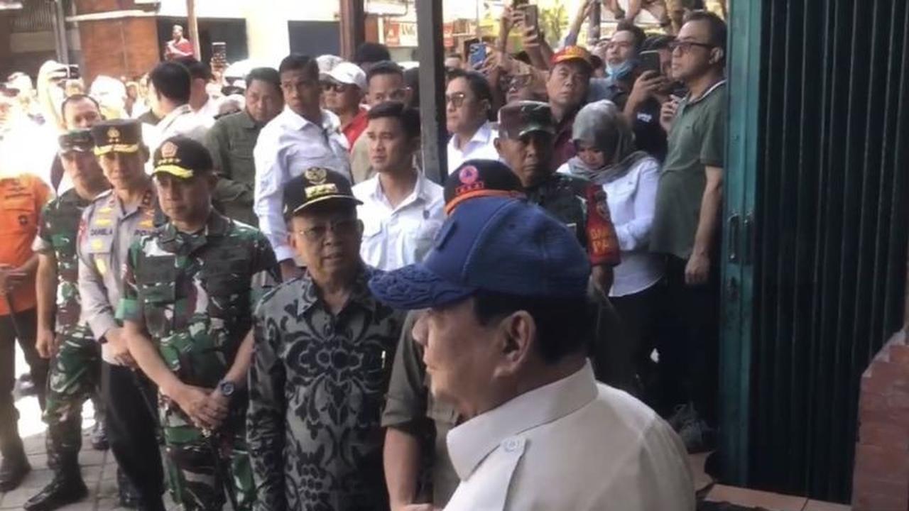 Kunjungan Presiden Prabowo di Bali: Tinjau Banjir Denpasar dan Dengar Penjelasan BNPB tentang Gelombang Rossby yang Langka