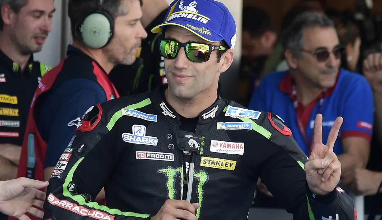 4. Johann Zarco (Yamaha) - 73 Poin. (AFP/Javier Soriano)