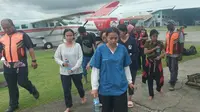 Pascainsiden Penembakan Pesawat Smart Air, Guru dan Nakes Dievakuasi ke Jayapura