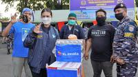 XL Axiata salurkan bantuan untuk para korban terdampak bencana alam badai Seroja di NTT. (Foto: XL Axiata)