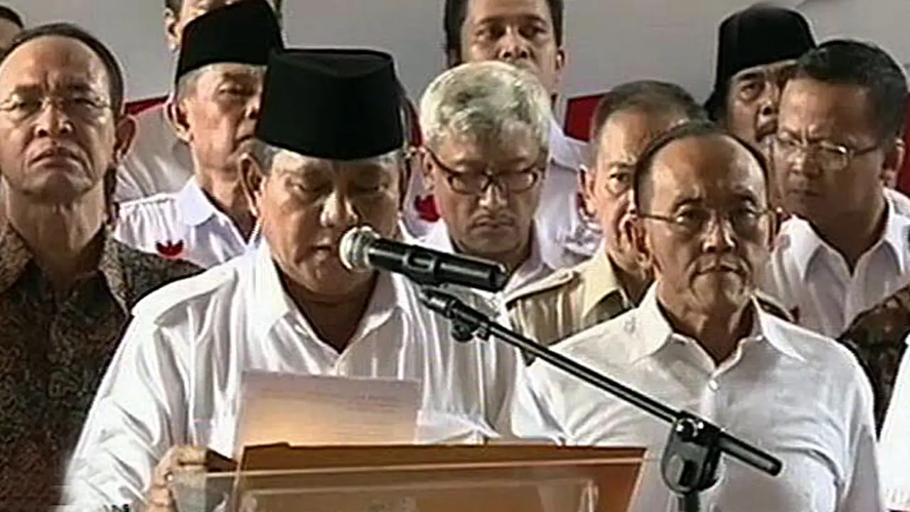 (lip6malam) Prabowo Tolak Pilpres