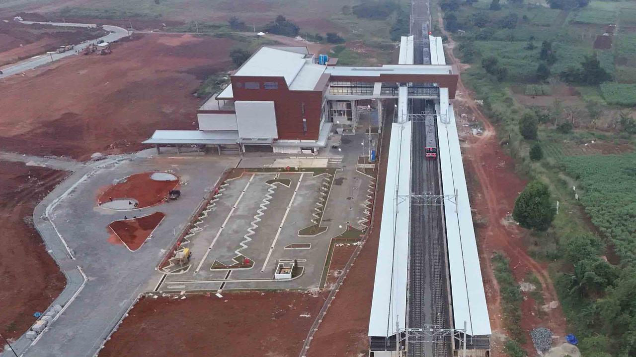FOTO: Stasiun Jatake Hampir Rampung,  Siap Layani Warga BSD dan Sekitarnya