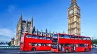 ilustrasi bus London (iStock)