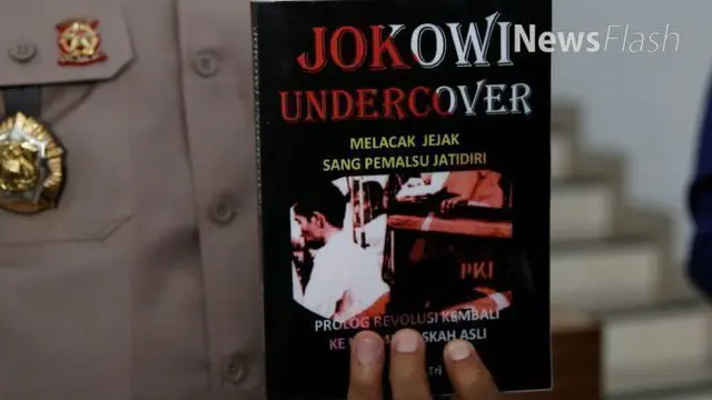 NEWS FLASH: Polri Bidik Donatur Buku Jokowi Undercover
