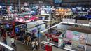 Dari tanggal 21 hingga 24 September, ratusan ribu peserta diperkirakan akan datang ke Tokyo Game Show 2023. (Richard A.Brooks/AFP)