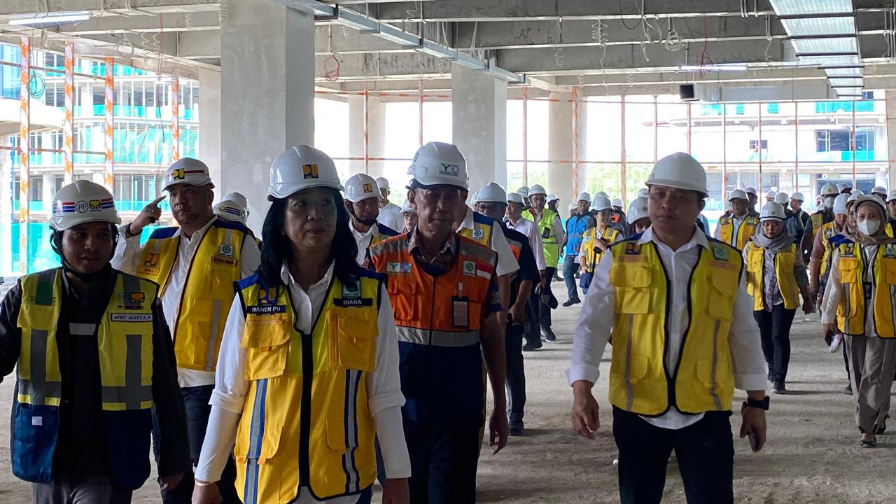 Progres Pembangunan Gedung Wing 2 Kementerian PUPR di IKN Capai 54 Persen, Nilai Proyek Rp1,3 Triliun