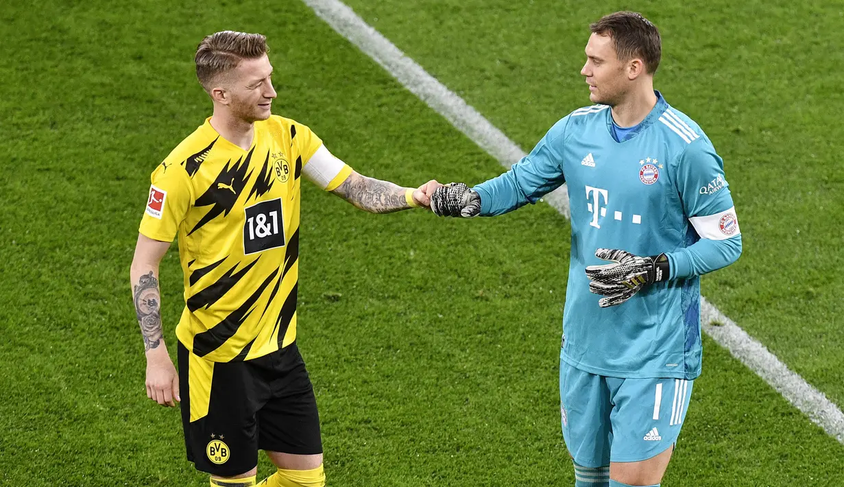 Gol terakhirnya dicetak saat Borussia Dortmund kalah 1-3 dari Bayern Munchen dalam laga final DFL Supercup 2021/2022, 17 Agustus 2021. (AFP/Martin Meissner)