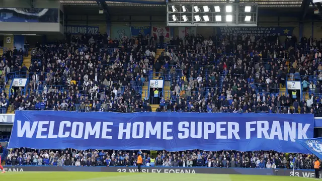 Foto: Reaksi Frank Lampard Setelah Chelsea Dipermalukan Brighton and Hove Albion di Liga Inggris
