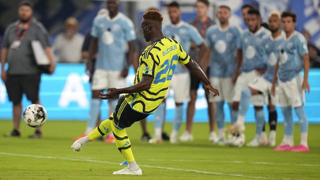 Foto: Pamer Skill Menawan, Arsenal Ungguli Tim MLS All-Stars dalam Kontes MLS All-Stars Skills Challenge