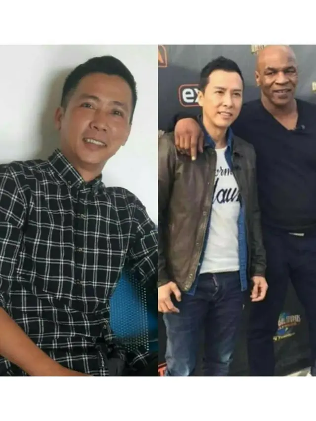7 Potret Penjual Talas dari Singkawang Ini Mirip Donnie Yen Bintang IP Man