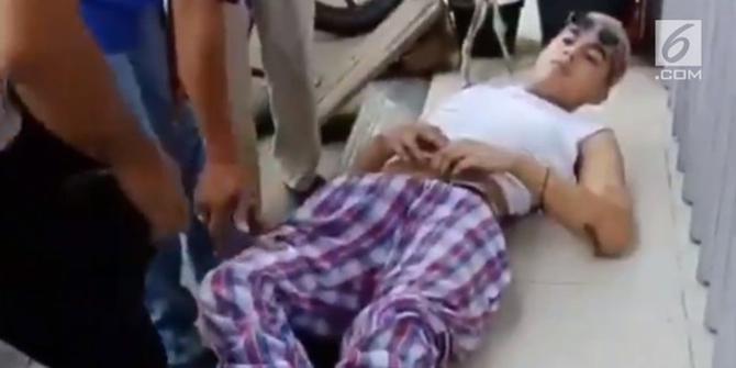 VIDEO: Detik-Detik Al Ghazali Alami Kecelakaan di Condet