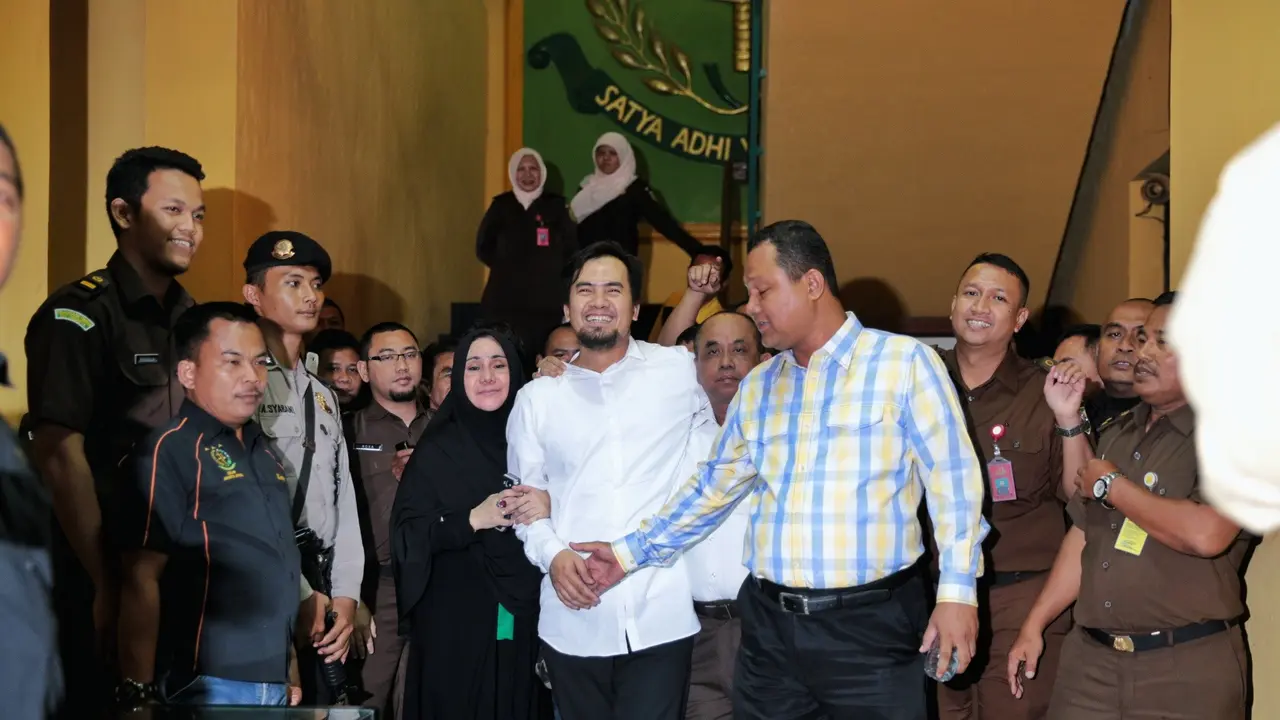 Saipul dan kuasa hukumnya