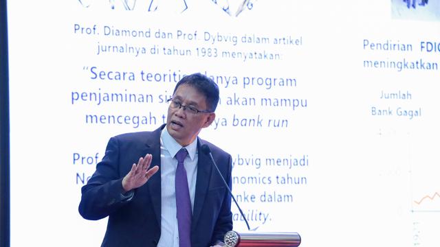 Ketua Dewan Komisioner Lembaga Penjamin Simpanan (LPS) Purbaya Yudhi Sadewa, mengatakan peran Gen Z sangat penting dalam mendorong Pertumbuhan ekonomi dan menjaga stabilitas keuangan.