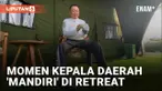 Tanpa Ajudan, Momen Kepala Daerah Harus Beres-beres Sendiri saat Retreat di Magelang