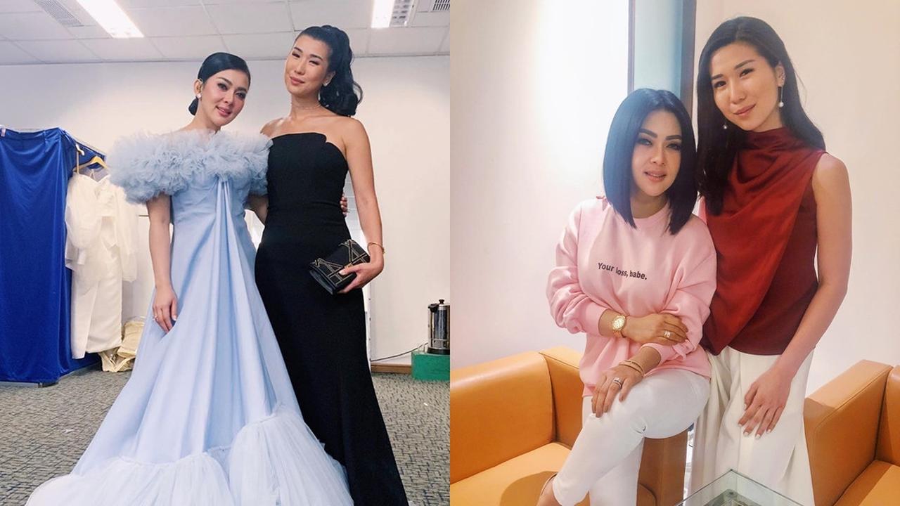 Syahrini dan Christie Hartono