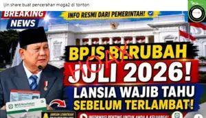 Cek Fakta: Hoaks, Aturan BPJS Berubah Mulai Juli 2026