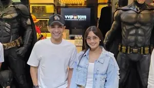 Ririn Dwi Ariyanti dan Jonathan Frizzy Kompak Hadiri Kondangan