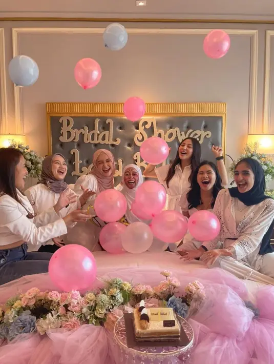 Bridal Shower Lesti Kejora (Instagram/salshaindradjaja)