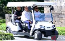 Akrab Bak Sahabat Lama saat Tumpangi Mobil Golf, Ini Isi Pembicaraan Prabowo dan Presiden Emmanuel Macron