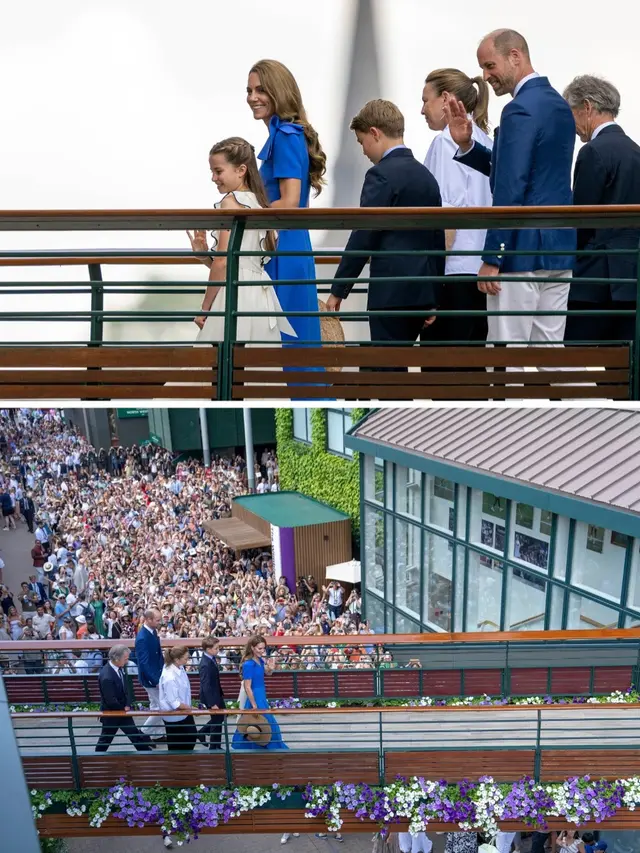 Putri Charlotte Tampil Chic di Final Wimbledon 2025, Duplikasi Vibes Elegan Kate Middleton di Usia Remaja