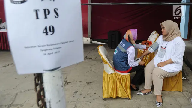 KPPS Jalani Tes Kesehatan