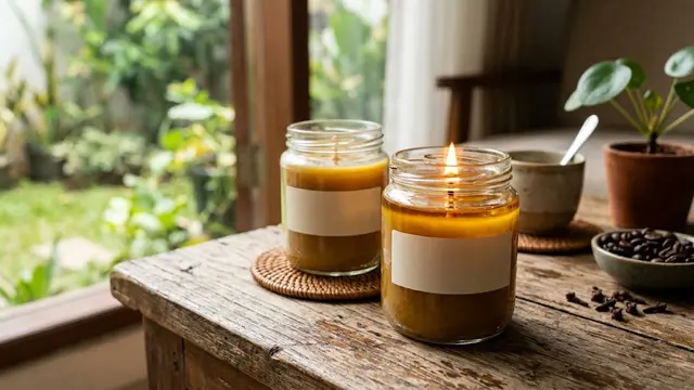 Cara Membuat Lilin dari Minyak Jelantah/AI Generated