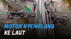 Tidak diketahui mengapa kapal tak mendekat ke dermaga agar mempermudah pengangkutan.