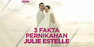 3 Fakta Pernikahan Julie Estelle dan David Tjiptobiantoro, Sahabat Jadi Cinta