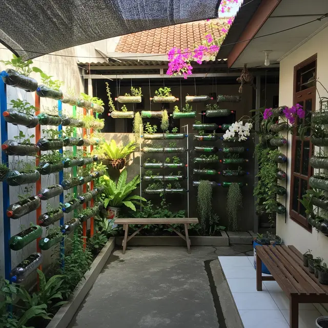 9 Ide Kebun Sayur Gantung di Rumah Kecil, Maksimalkan Lahan Sempit