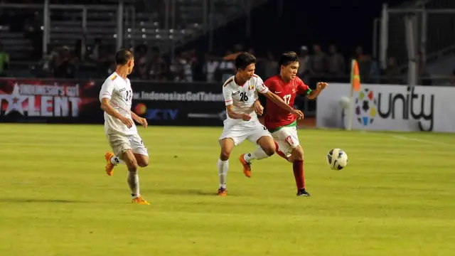 Timnas Indonesia U-19 Ditahan Imbang Myanmar 1-1