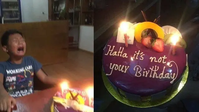 8 Momen Gagal saat Rayakan Ulang Tahun Ini Bikin Sedih