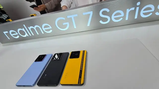 Ponsel Flagship Killer Realme GT 7 Series. Foto: Nurmayanti