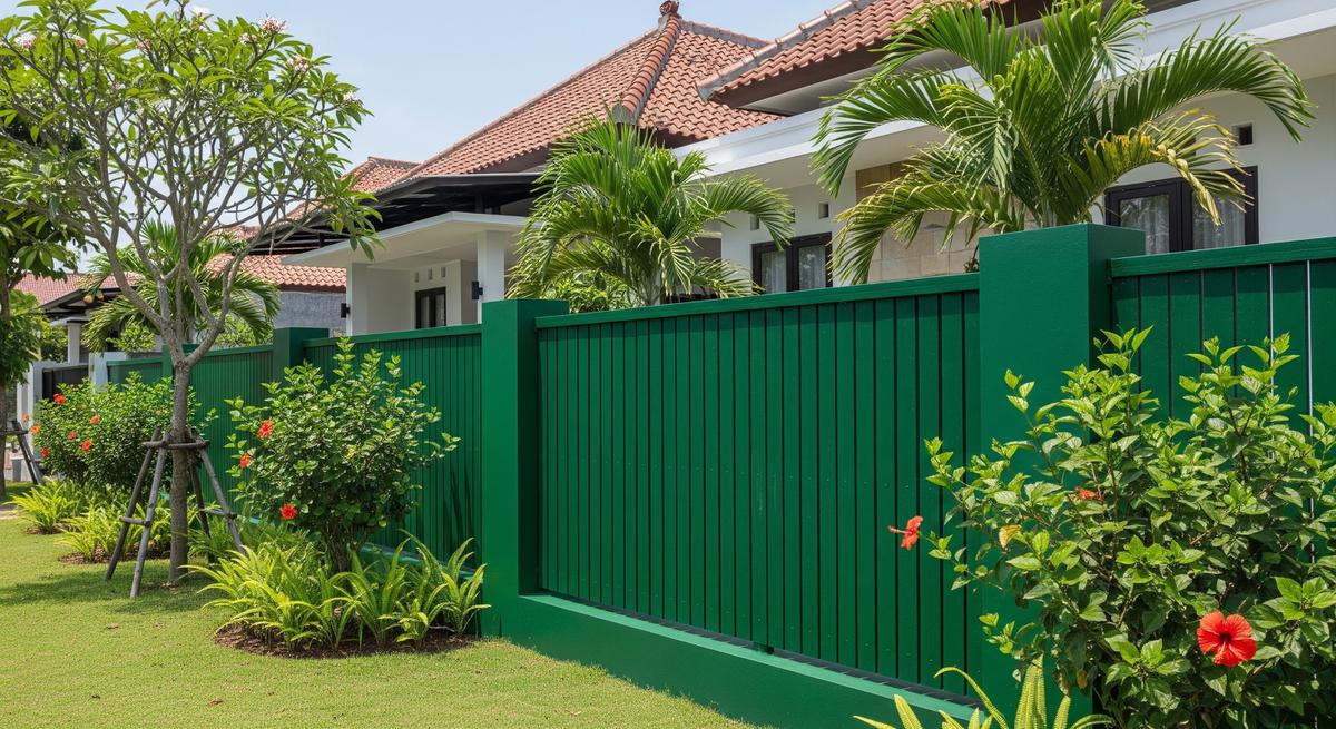 Tips Memilih Cat Pagar Luar Rumah yang Tahan Cuaca Panas dan Debu/AI Generated