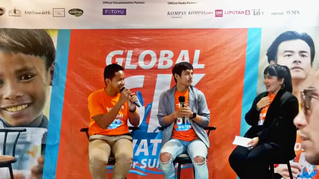Press Conference Global 6K Water For Sumba oleh Wahana Visi Indonesia
