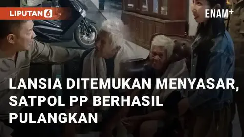 VIDEO: Lansia Ditemukan Menyasar, Satpol PP Indramayu Berhasil Pulangkan ke Rumah