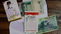 Praktek politik uang yang didapati oleh Bowo Leksono, pegiat sosial yang juga Direktur CLC Purbalingga. (Foto: Liputan6.com/Bowo untuk Galoeh Widura)